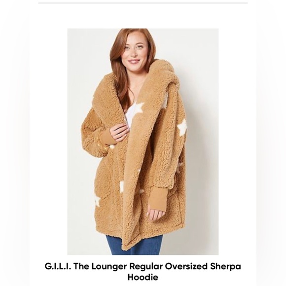 Oversized Sherpa Lounger Coat - Picture 1 of 5